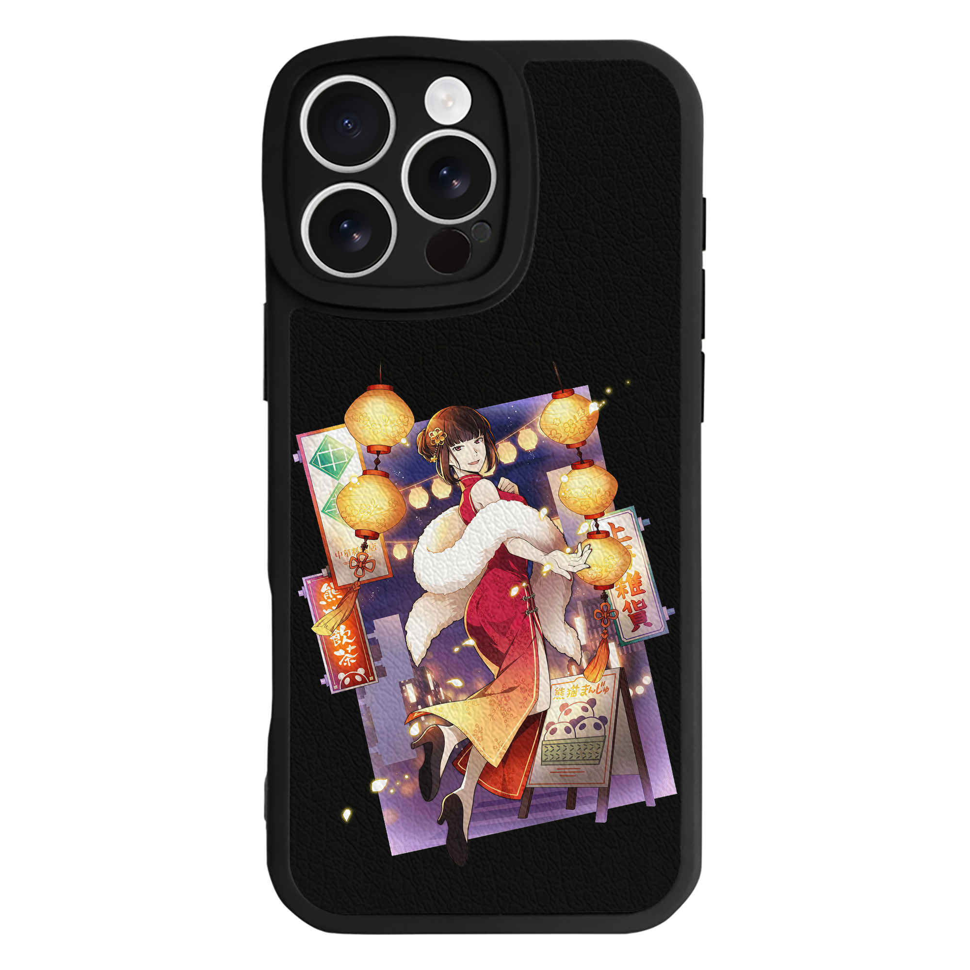 （画像用） 文豪ストレイドッグス Bungo Stray Dogs 【iPhone 16シリーズ対応】シリコンスマホケース（レザー調） 材質：シリコン